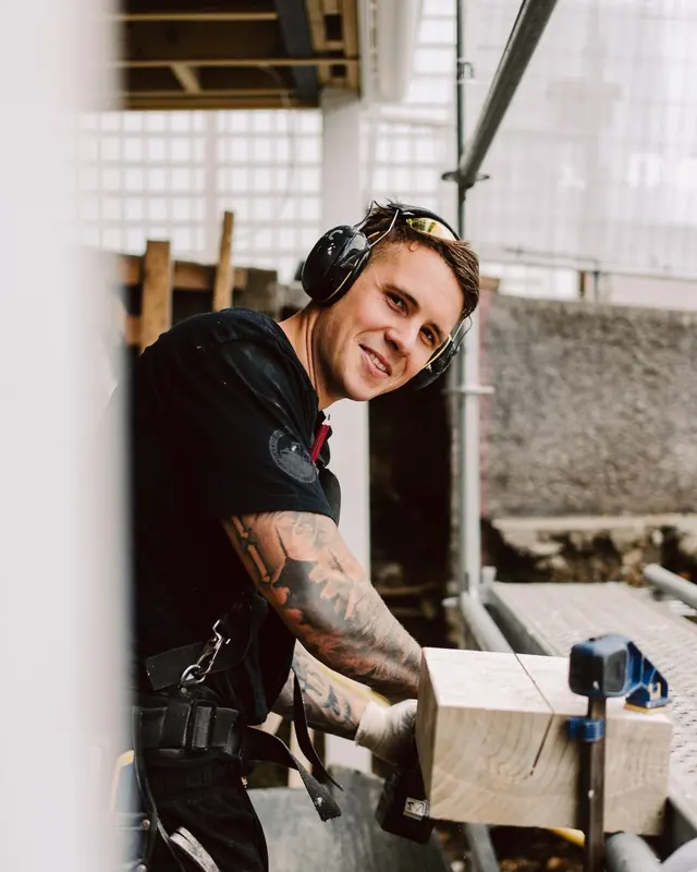 Portrait of Alex, the handyman